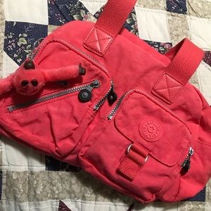 Defea kipling bag with shoulder strap